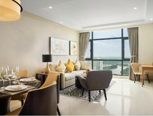 Oakwood Residence Saigon 客廳